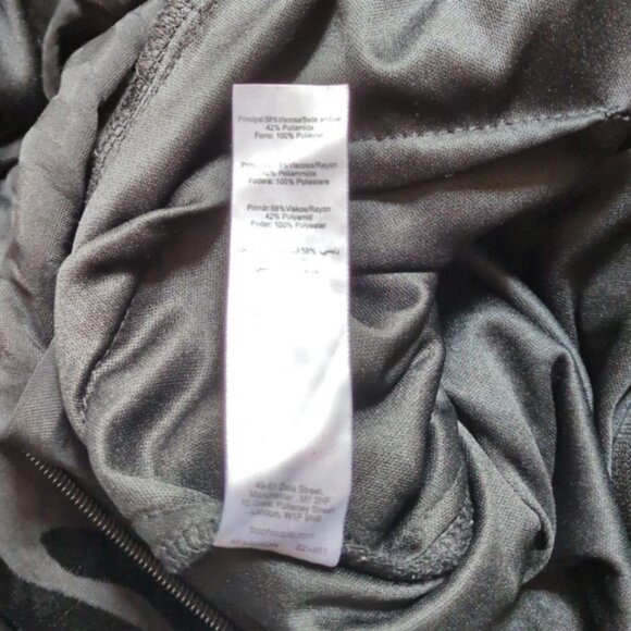 Prettylittlething Plus Sz 26 Formal Zebra Devore Dress Black Velvet Burnout Sexy - Picture 7 of 7